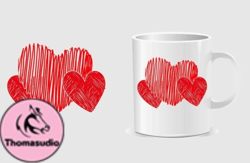 valentine day tshirt design mug design 02
