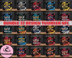 bundle 32 design nfl teams, bundle  mario design, nfl logo, nfl tumbler bundle png , all teams nfl,  design 16