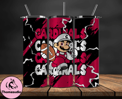 arizona cardinals tumbler wrap, mario tumbler wrap, nfl logo png, tumbler designs, nfl football png, tumbler 08