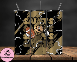 new orleans saints tumbler wrap, mario tumbler wrap, nfl logo png, tumbler designs, nfl football png, tumbler 27