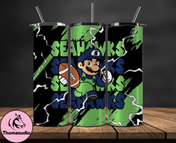 seattle seahawks tumbler wrap, mario tumbler wrap, nfl logo png, tumbler designs, nfl football png, tumbler 28