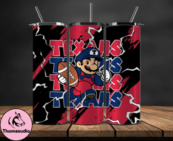 houston texans tumbler wrap, mario tumbler wrap, nfl logo png, tumbler designs, nfl football png, tumbler 30