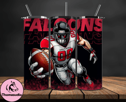 atlanta falcons nfl tumbler wraps, tumbler wrap png, football png, logo nfl team, tumbler design 02