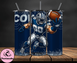 dallas cowboys nfl tumbler wraps, tumbler wrap png, football png, logo nfl team, tumbler design 09