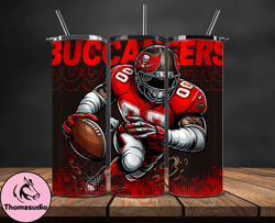 tampa bay buccaneers nfl tumbler wraps, tumbler wrap png, football png, logo nfl team, tumbler design 30