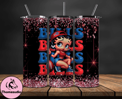 buffalo bills tumbler wraps, nfl teams, betty boop tumbler, betty boop wrap, logo nfl png, tumbler design 04