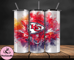 kansas city chiefs logo nfl, football teams png, nfl tumbler wraps png design 06