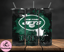 new york jets logo nfl, football teams png, nfl tumbler wraps png design 19