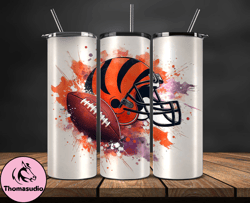 cincinnati bengals logo nfl, football teams png, nfl tumbler wraps png design 25