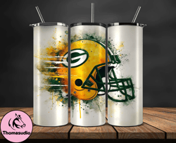 green bay packers logo nfl, football teams png, nfl tumbler wraps png design 33