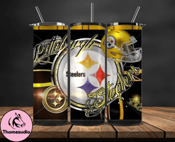 pittsburgh steelers logo nfl, football teams png, nfl tumbler wraps png design 38