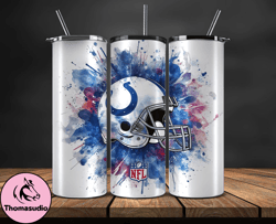 indianapolis colts logo nfl, football teams png, nfl tumbler wraps png design 36