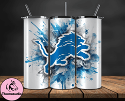 detroit lions logo nfl, football teams png, nfl tumbler wraps png design 52