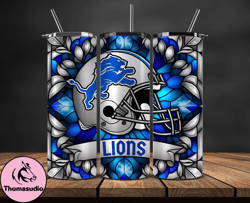 detroit lions logo nfl, football teams png, nfl tumbler wraps png design 60