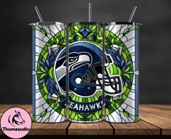 seattle seahawks  logo nfl, football teams png, nfl tumbler wraps png design 66