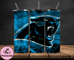 carolina panthers logo nfl, football teams png, nfl tumbler wraps png design 82