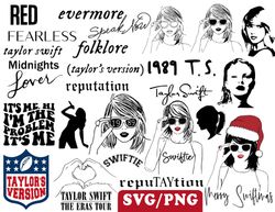 svg bundle merry swiftmas svg, reputaytion svg, lover svg, eras tour concert svg, cut files for shirts, tshirt designs