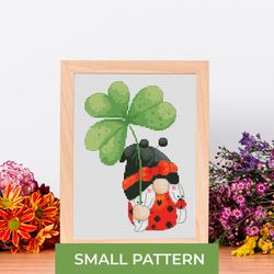 cross stitch pattern - ladybug