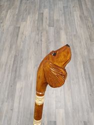 spaniel walking stick, spaniel gifts