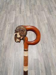 ram walking stick, ram gifts