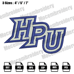 high point panthers logo embroidery design,ncaa logo embroidery files,logo sport embroidery,digital file