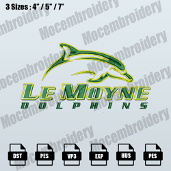 le moyne dolphins logo embroidery design,ncaa logo embroidery files,logo sport embroidery,machine embroidery pattern