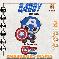 funny super dad embroidery design, funny cartoon dad embroidery, hot movie father's day design, super dad hero embroider