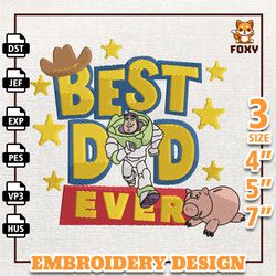 best dad ever embroidery designs, dad toys designs, movie character designs, happy father's day design, instant download