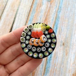 magnet miniature sushi board