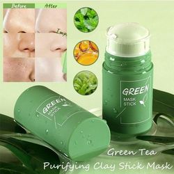 green mask stick face mask