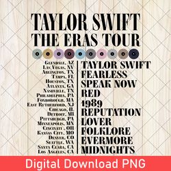 retro album taylor swift 90s png, eras tour png, taylor swift bootleg png, retro taylor tour png, taylor swift album png