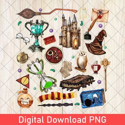vintage wizard house, universal studios family png, mischief manager, hp png, universal studios matching png, disney png