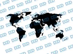 world map svg | world svg | travel svg world map clipart png cricut svg map dxf map cut file for silhouette continents s