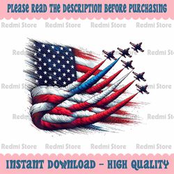 png only patriotic red white blue usa flag fighter jets 4th of july png, american airplane flag png, independence day pn