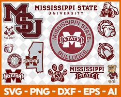 mississippi state bulldogs, mississippi svg, mississippi clipart, mississippi cricut, football svg, ncaa