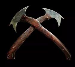 custom handmade high carbon steel tomahawk axe forged camping axe pair of 2