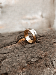 damascus whiskey barrel steel ring / man wood wedding ring / man promise ring damascus steel ring man ring engagement