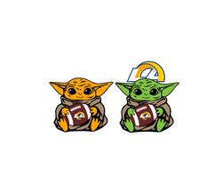 baby yoda with los angeles rams nfl png, baby yoda nfl png, nfl png
