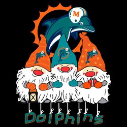 gnomes miami dolphins svg gnomes svg dolphins svg png dxf