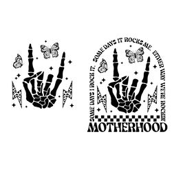 rockin motherhood png, retro mama sublimation design, some d