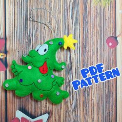 felt christmas tree pattern christmas pattern felt pattern pdf