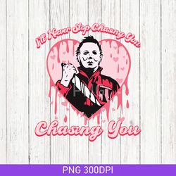 vintage michael myers valentine png, horror characters png, horror valentine's day gifts, gift for valentines day png