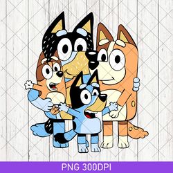 retro bluey friends png, bluey family png, bluey png, bluey bingo png, bluey mom png, bluey dad png, bluey friends png