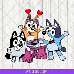 cute bluey friends png, bluey family png, bluey png, bluey bingo png, bluey mom png, bluey dad png, bluey friends png