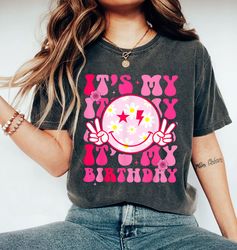 it's my birthday shirt, my birthday shirt, birthday party shirt, birthday girl shirt, birthday party shirt, birthday que