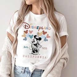 Disneyland Est 1955 California Shirt, Vintage Disneyland Shirt, Walt Disney World Shirt, Disneyland 2024 Shirt, Vintage