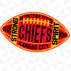 Kansas City Chiefs Strong Spirit Svg KC