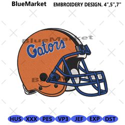 florida gators helmet embroidery design download file