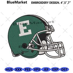 eastern michigan eagles helmet embroidery instant download