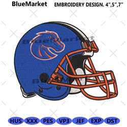 boise state broncos helmet embroidery instant download